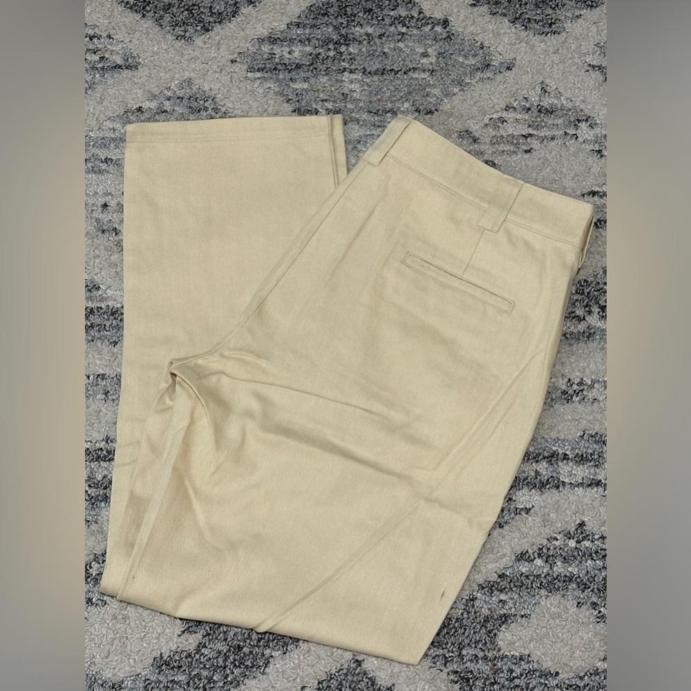 McNairy&CO Men's‎ Pants 38x32 Khaki Cotton Twill Droopy Drawers NWT